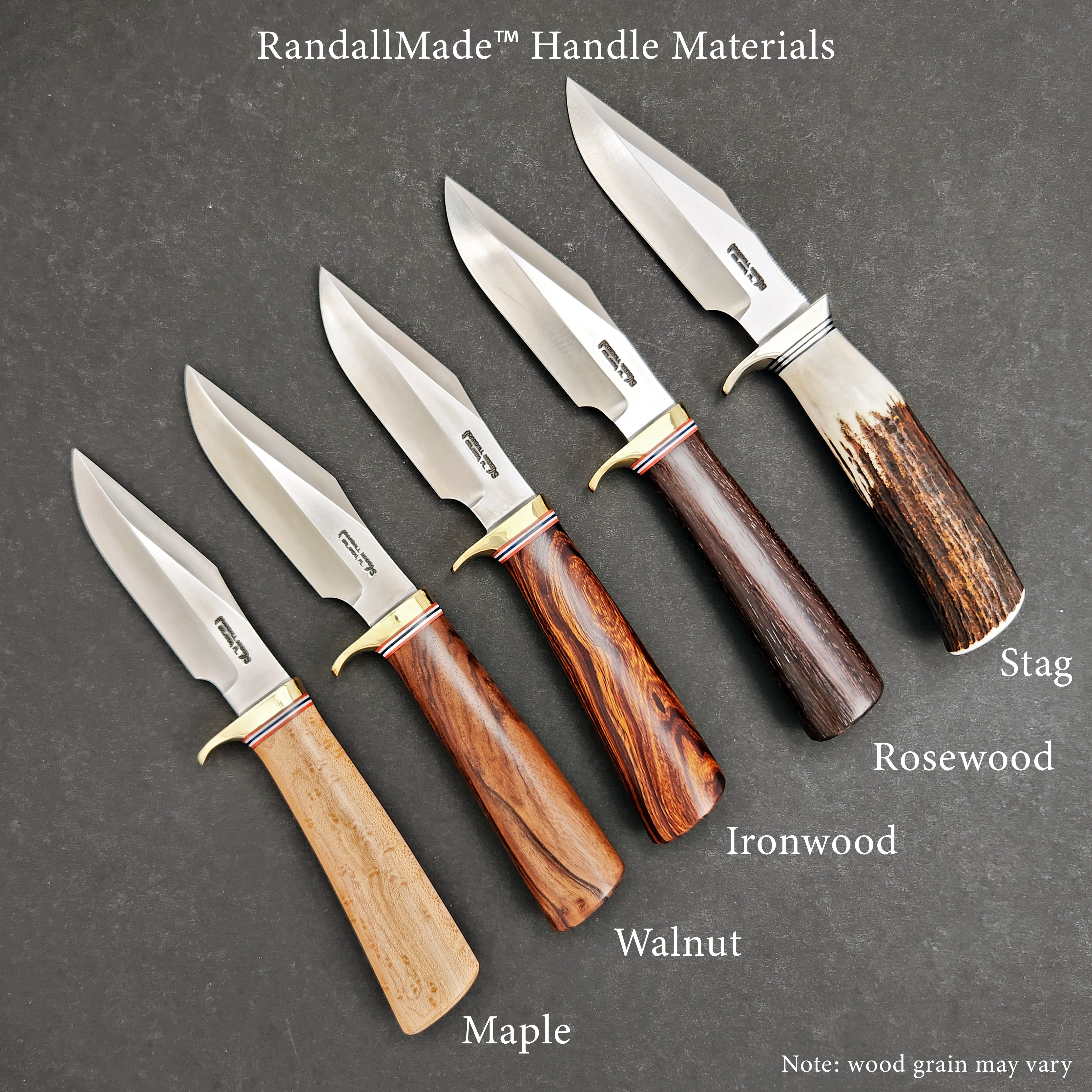 The Ultimate Guide to Outdoor Knife Handle Materials – RANDALLMADE